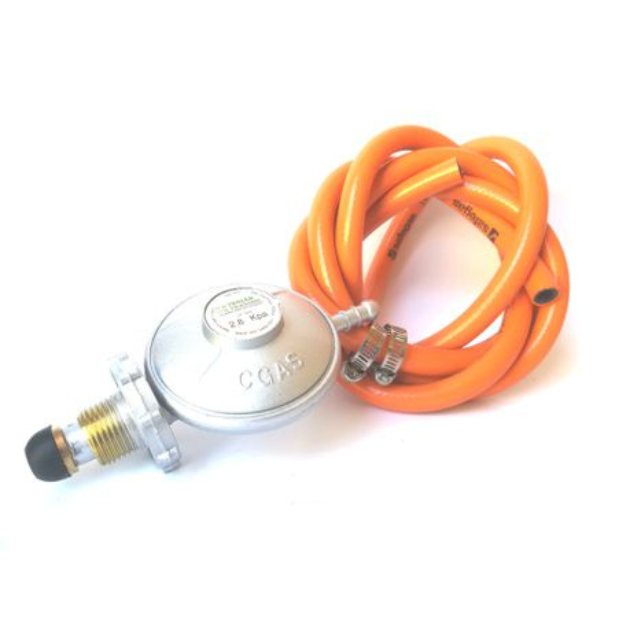 Regulator with 2m Pipe and Clamps